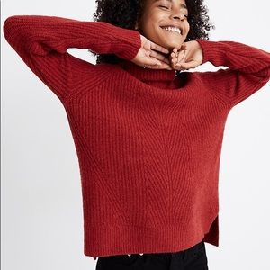 Madewell Mercer Turtleneck in Coziest Yarn